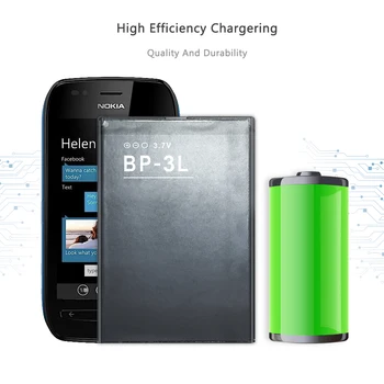 BP-3L Nadomestna Baterija Za NOKIA Lumia 710 610 303 3030 510 603 610C Bateria 1300mAh BP 3L BP3L +Številko za Sledenje