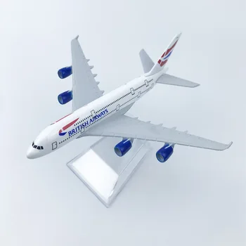British Airways Airbus A380 Letalo Diecast Zrakoplova Model 6