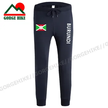 Burundi Burundijska Vzhodni Afriki BDI BI mens hlače joggers jumpsuit sweatpants skladbo znoj fitnes Teče taktično priložnostne narod