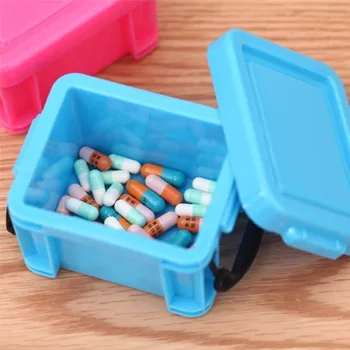 Candy mini prejeli primeru škatla za Shranjevanje PVC polje Nakit polje pill box 8*6*5.3 cm brezplačna dostava