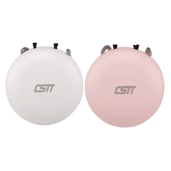 CSTT 2 Kos Moda Osebnih Nosljivi Mini Prenosna Polnilna Visi Vratu Negativnih Ionov Zraka Čistilec