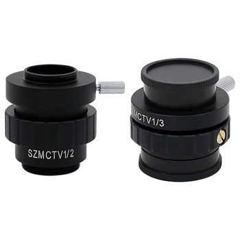 CTV 1/2 1/3 Adapter Za 0,3 X 0,5 X Fiksni Objektiv nastavek za Trinocular Stereo Mikroskop, VGA, USB Video Kamera
