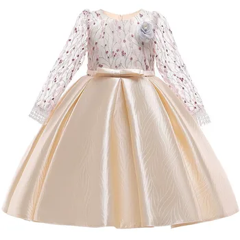 Cvet Dekle Obleko za Malčke Tutu Fant Dekleta Princesa Obleke za Otroke, Dekleta Poroko Božič Obleko Rojstni Vestidos