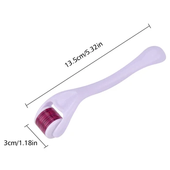 Derma Roller Titana Medicinske iz Nerjavečega Jekla 540 Iglic Roller Mikro igla Terapije za Nego Kože Orodje 0,2 mm/0,25 mm/0,3 mm Igla