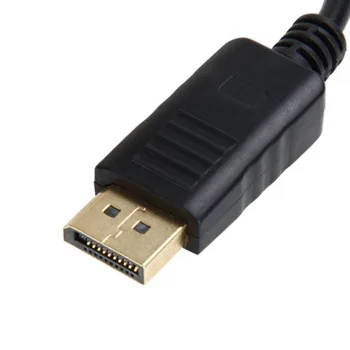 DP na VGA DisplayPort na VGA Pretvornik DP Kabel za Display Port DP Moški VGA Ženski Adapter Kabel za Monitor, Projektor
