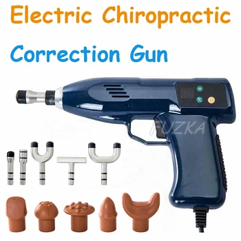 Električni Chiropractic Prilagajanje Orodje 13 Stopenj Moči Nastavljiv Masaža Pištolo Impulz Za Uravnavanje Hrbtenice Popravek Massager