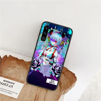 EVA Evangelion Primeru Telefon Za Huawei P Mate Smart 10 20 30 40 Lite Z 2019 Pro black Odbijača Luksuzni Lupini Tpu Silikon Etui Coque