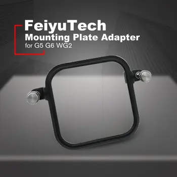 FeiyuTech Sej Fotoaparat Nastavek Ploščica Clip Adapter za Feiyu Tehnologije G5 G6 GT2 Pametni telefon, Dlančnik Gimbal Stabilizator