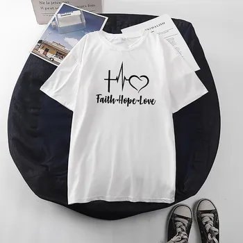 Femme T-majice Harajuku Ženske T-shirt Tiskanje Bela Poletje Krog Vratu T Shirt Kratek Rokav Tees Vrhovi ropa mujer camisetas 2021