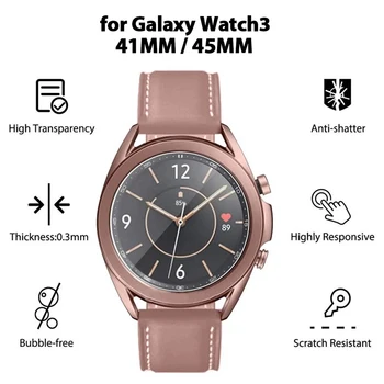 Filmi Za Galaxy Watch 3 41mm Zaščitno folijo HD Jasno Guard Zaščita za Samsung Galaxy Watch 3 45mm Zaščitnik Zaslon Pokrov