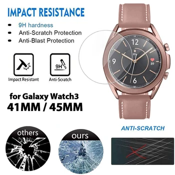 Filmi Za Galaxy Watch 3 41mm Zaščitno folijo HD Jasno Guard Zaščita za Samsung Galaxy Watch 3 45mm Zaščitnik Zaslon Pokrov