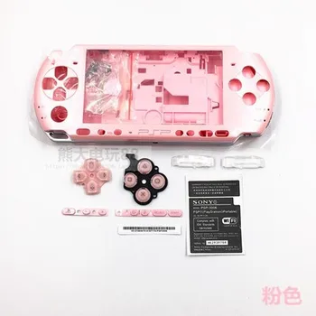 Fit Za PSP 3000 PSP300X Igralno Konzolo Celotno Ohišje Lupino Kritje Primera Z Gumbi Komplet