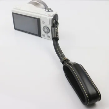 Fotoaparat Usnje Strani Prijem Trak za zapestje Traku za SONY za Fuji za nikon X10/X20 X100/X100S A5000 5T 5R A6000 GM1 A5100 NX2000