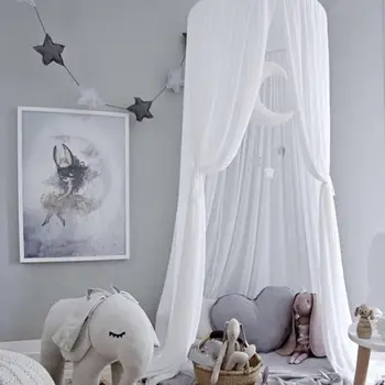 Funkcija Šifon Komarjem Baby Otroci Princesa Postelje Krošnjami Bedcover Anti-Piki Insektov Repelenti Zavese, Posteljnina Dome Šotor