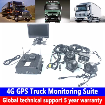Globalno Mrežno Daljinski Video Nadzor 4G GPS Tovornjak Spremljanje Suite CMSV6 Platforma za Vozila, Upravljanje Skladb za Predvajanje