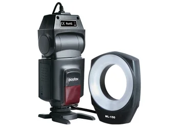 Godox ML-150 Macro Ring Svetloba Bliskavice za Nikon D3200 D800 D7000 D5100 D3100 D90 D300S