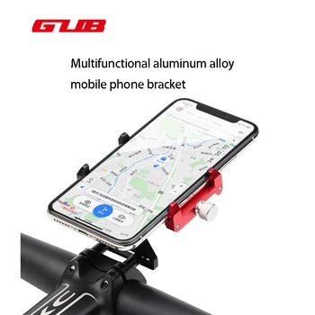 GUB G-99 Aluminijasti Mtb Kolo Nosilec za Telefon, ki stojijo Motocikel Podporo Motobike GPS Za Krmilo gori Kolesarske Opreme
