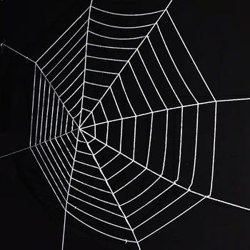 Halloween Dekoracijo Spider Web Ponaredek Stretch Cobweb Halloween Tematskih Rekviziti (Hiša Strahov), Blago Dekor