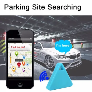 Hišni ljubljenčki Smart Mini GPS Tracker Anti-izgubil Alarm Oznako Brezžična tehnologija Bluetooth Tracker Otrok Vrečko Denarnice Zakleniti Odkritelj Lokator Anti Izgubil Alarm