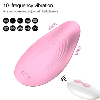 Hlačke Vibrator Za Nekaj Adult Sex Igrača Brezžični Daljinski Prenosni Klitorisa Spodbujanje Nevidne Vibracijska Jajca Sex Igrača za Ženske