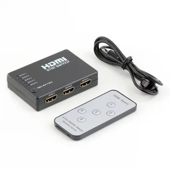 Home Office Daljinsko upravljanje Večpredstavnostnih Theater Systems Vedio High Speed TV Mini Audio 2.5 Gbps HDMI je združljiv Preklopnik