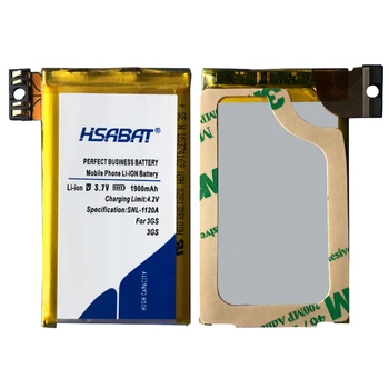 HSABAT Top blagovne Znamke Novih 1900mAh Baterije za iphone 3GS, ki je na zalogi