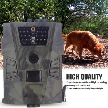 HT001 Pot Kamera 12MP 1080P 850nm LED Divji Lov Kamere Nočno opazovanje Prostoživečih Živali Foto Kamere termični slikovni lov