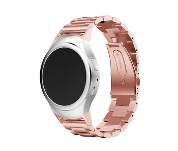 Iz nerjavečega Jekla Watch band z Konektor Adapter za Samsung Prestavi S2 RM-720 RM-730 Soprt Trakovi Pasu Pribor Manšeta povezava