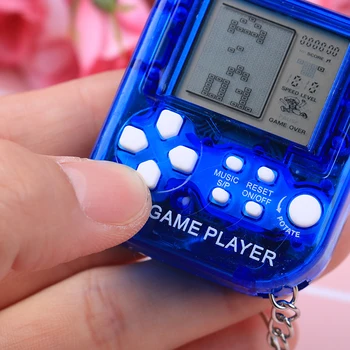 Izjemno majhen Prenosni Mini Tetris Otrok, Ročno Igralno Konzolo LCD Predvajalniki Otrok Igrača Izobraževalne Elektronske Igrače Classic