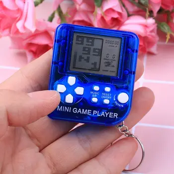 Izjemno majhen Prenosni Mini Tetris Otrok, Ročno Igralno Konzolo LCD Predvajalniki Otrok Igrača Izobraževalne Elektronske Igrače Classic