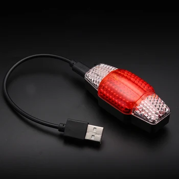 Izposoja Smart Sensor Zavorna Luč COB Pametno Obrniti Signal Polnjenje prek kabla USB Rep Svetlobo Kolo Svetlobe