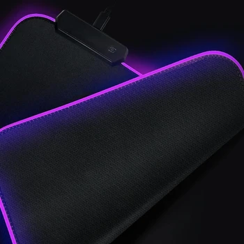 Kakegurui Led Mouse Pad RGB Igrajo Mat z Ozadja Gloway Gaming Pripomočki Blazine Luči Preprogo Miško Xl Rgb Tipkovnico, Miško Pad