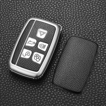 Ključ Primeru Kritje Za Land Rover Range Rover Sport Evoque Freelander2 Za Jaguar XF XJ XJL XE C-X16 Smart Remote Keychain PU TPU