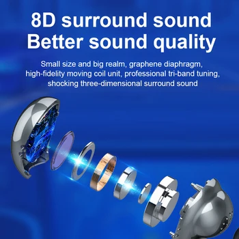 Kostno Prevodnost Bluetooth Slušalke 5.0 Brezžične Slušalke TWS HD Klic Slušalke Športne Teče Čepkov Za IPhone