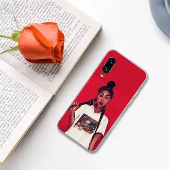 Kraljica Afro Melanin Poppin Dekle Coque Lupini Primeru Telefon Za Xiaomi Redmi Opomba 4 4 5 6 7 8 pro S2 PLUS 6A PRO