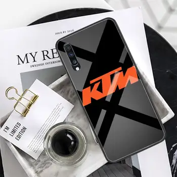 KTMs Motocikel Stekla Telefon Primeru Coque Fundas Za Xiaomi Redmi Opomba 7 5 4 6 6A Mi 8SE 8 6 Lite Mix 2 2s Opomba 3 Pokrov