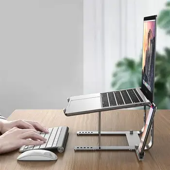 Laptop Stand Adjustable Notebook Stand Prenosni Prenosni Nosilec Tablet Stojalo Računalniške Podpore Za MacBook Air Pro ipad