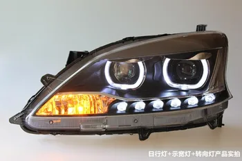 LED Žarometi Za Nissan Sylphy 2012 -Avto Led Luči Dvojno Xenon Objektiv Avto Dodatki Dnevnih Luči Luči za Meglo