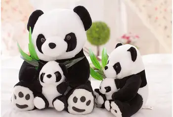 Lep bambusa panda objela mali panda Plišastih igrač mehko blazino, igrače, otroška igrače, darilo za rojstni dan p9522