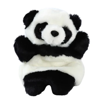 Lepe Risanke Panda Ročna Lutka Baby Plišastih Igrač Baby Otroci Lutka Pliš Igrače, Ročne Lutke Otrok Ročne Lutke Igrače
