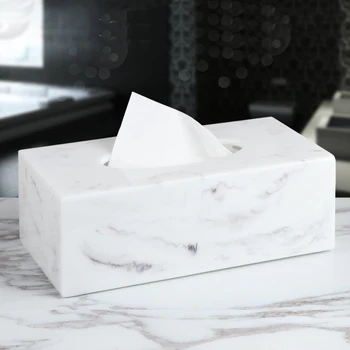 Lepe umetniške Črnilo teksturo smolo tkiva polje Edinstvene teksture marmorja tkiva škatla za shranjevanje Dnevna soba dekoracijo