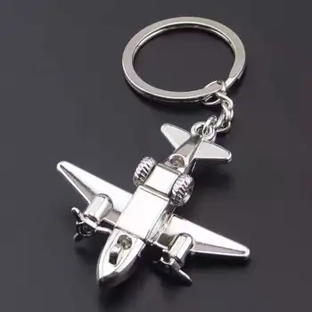 Letala Kovinski Ključ Keychain Sponke Moda Majhno Darilo za Najboljši Prijatelj obeskom za ključe Obesek Malo Stvari Poceni Cene 2020