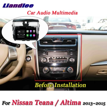 Liandlee Avto Sistema Android Za Nissan Teana / Altima 2013~2016 Stereo Radio Video BT GPS Zemljevid Navi Navigacija Multimedia Št DVD