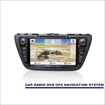 Liorlee Za Suzuki S-Cross/SX4 Crossover 2013-2016 Avto Radio CD Predvajalnik DVD-jev Ojačevalnik HD TV-Zaslon, GPS Navigacijo, Audio Video