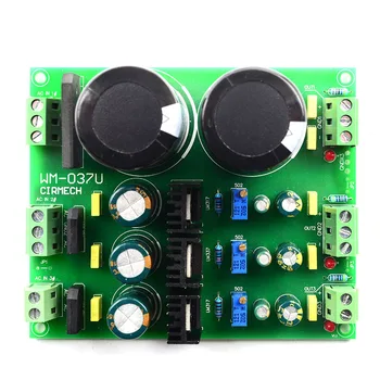 LM317 LM337 Multi-Channel Nastavljiv Usmernik Regulator Filter Power Modul za Ojačevalniki(Končni Izdelek)