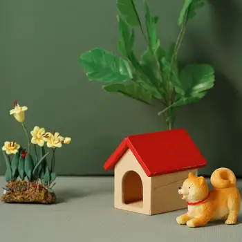 Lutke Miniaturni Psarna Ehime Pasje Hrane Scenski Rekviziti Hiši Model Pribor za Fotografiranje T5P3