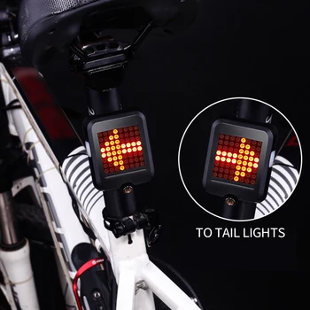 Luč Kolo Kolo Zadnje Luči Inteligentno Krmiljenje Zavore Zadnje Luči Neprepustna Za Gorah Sedežna Ciclismo Kolesarske Opreme