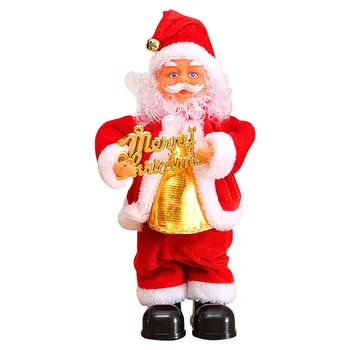 Luštna Božička Ples, Petje, Glasbo, Igrače, Pliš Božič Lutke Igrače, Električni Saksofon Kitara TD326