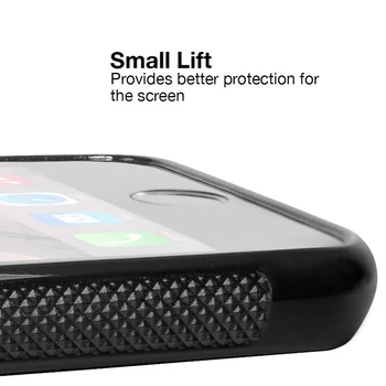 LvheCn Silikonske Gume Telefon Primeru Kritje za iPhone 6 6S 7 8 Plus X XS XR 11 12 Mini Pro Max Cvetje Smeška