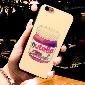 MaiYaCa Mrzlica Tablete Čokolada Nutella DIY Naslikal Primeru Telefon za iPhone 8 7 6 6S Plus X 10 5s SE 11pro max primeru Coque Lupini